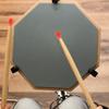 PATIKIL Drum Stille Tip voor Drum Siliconen Rubber Oefen Percussie 4 Stuks Demper, Drumstokken, Demper, Tip, Demper, Rood,