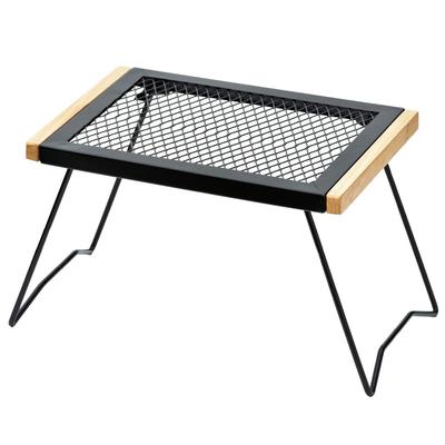 BUNDOK IR Table BD-164 Mesh Bonfire Folding Compact