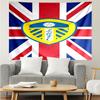 Leeds Crest Design Printed Printed Tapestry, for Bedroom,Livingroom, dormitory, Large Wall Decor, Fabric Decor Fan Birthday Gifts