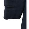 Used Lined Coat Navy