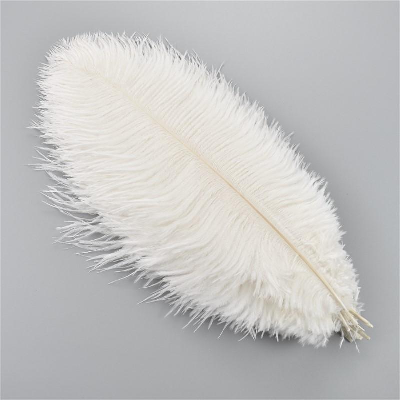 10Pcs Colorful Ostrich Feather Handicraft Accessories Dream Catcher Decoration Jewelry Creation Natural Plume Table Centerpieces