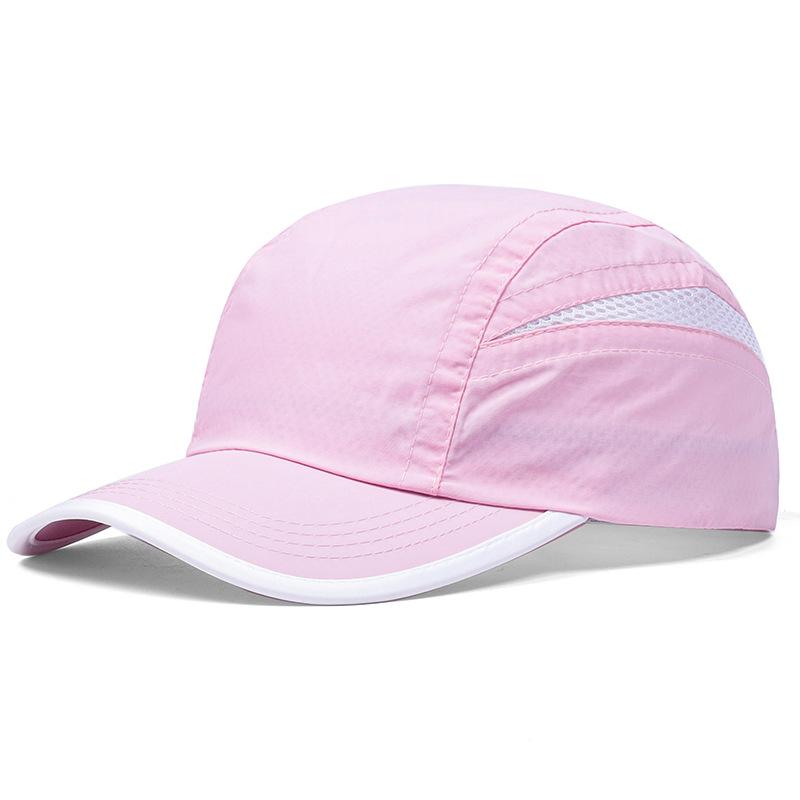 Export Quick Dry Baseball Cap Custom Logo Embroidered Mens Outdoor Polyester Breathable Summer Sun Hat Casual Caps