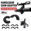 4Pcs Silicone Handlebar Gasket Reducer Cycling Replacement Parts  for MTB Road Bike Handlebar