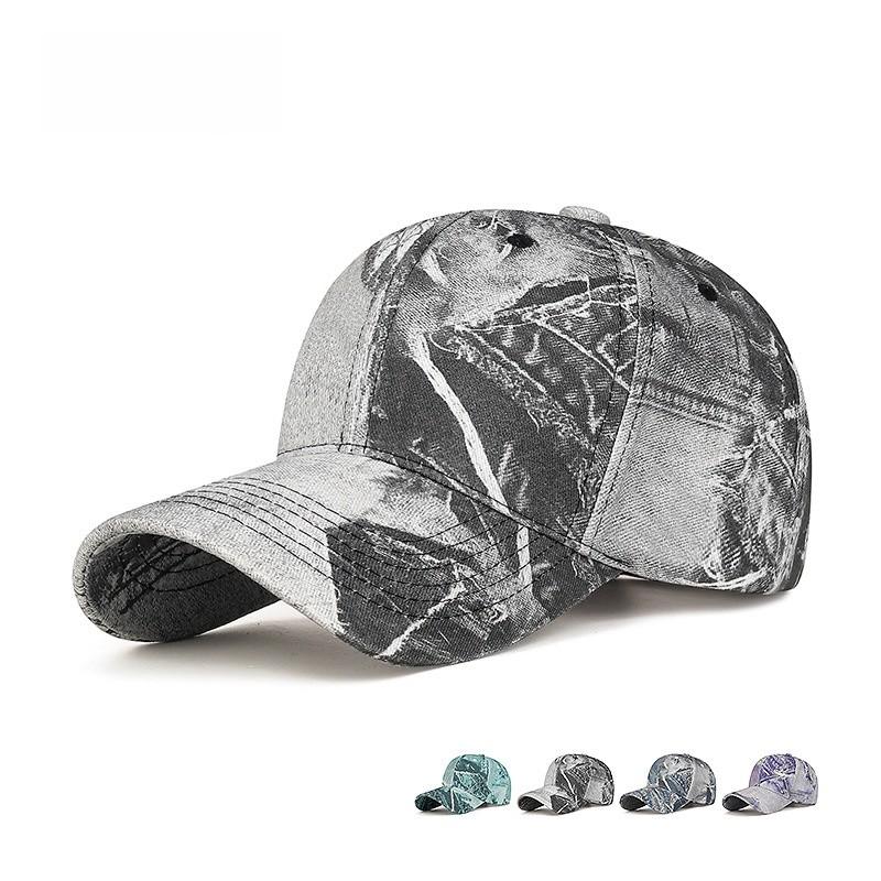 Retro Denim Baseball Cap For Men Women Sun Protection Casual Spring Summer