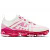 Nike Air VaporMax 2019 Summit White Pink Rise Women's Running Shoes AR6632-105