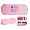 K-pop Demon Hunter Girl Group Pencil Case - Korean Style, Multifunctional Oxford Cloth Stationery Box for Students.