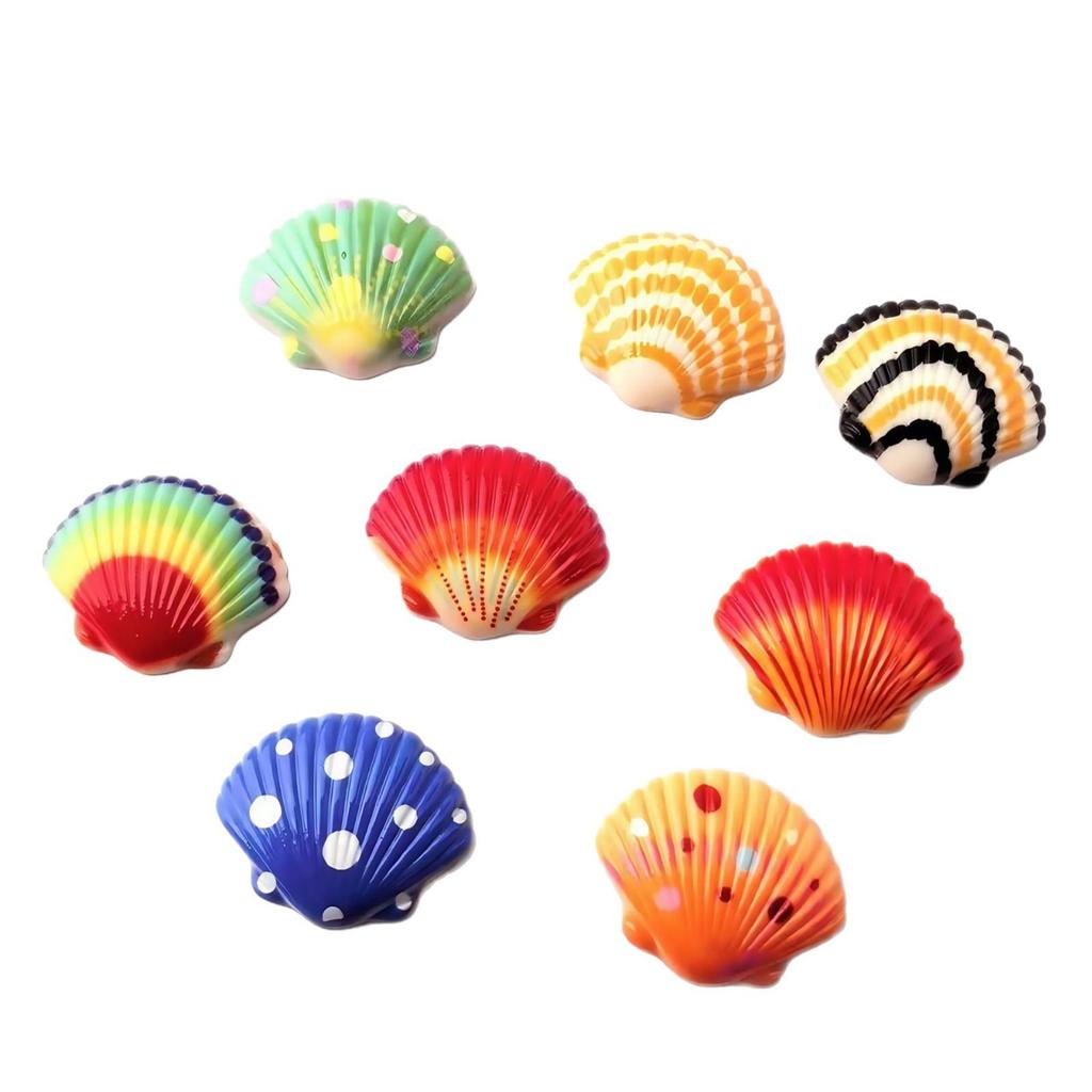 Electroplated Resin Ornaments: Shell, Cream Glue for DIY Hair Clips, Phone Cases, and Shoe Buckles