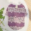 Pet Dog Cat Love Warm Hoodies Autumn Winter Dog Lace Sweater Universal Hoodie Designer Dog Clothes for Small Medium Dogs Product