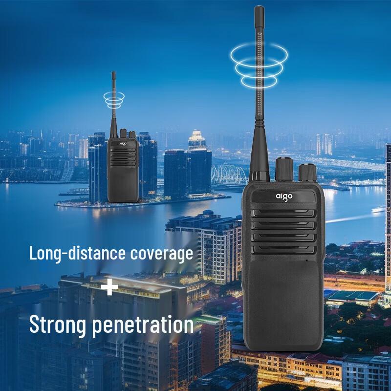 Aigo E280 Long-Range High-Power Walkie-Talkie (Dual Pack) (CN Version)