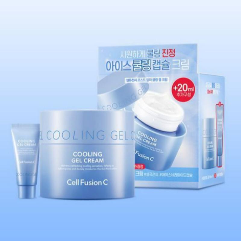Cell Fusion C Post Alpha Cooling Gel Cream Set 50ml + 20ml