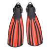 1 Pair Diving Fins TPR Adjustable Long Professional Diving Flippers for Scuba Diving Swimming Surfing Red S