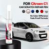 For Citroen C1 Paint Repair Pen Touch Up Scratch Remover DIY Auto Accessories Black Blue Gray Green Sunrise Red Lipizzan White