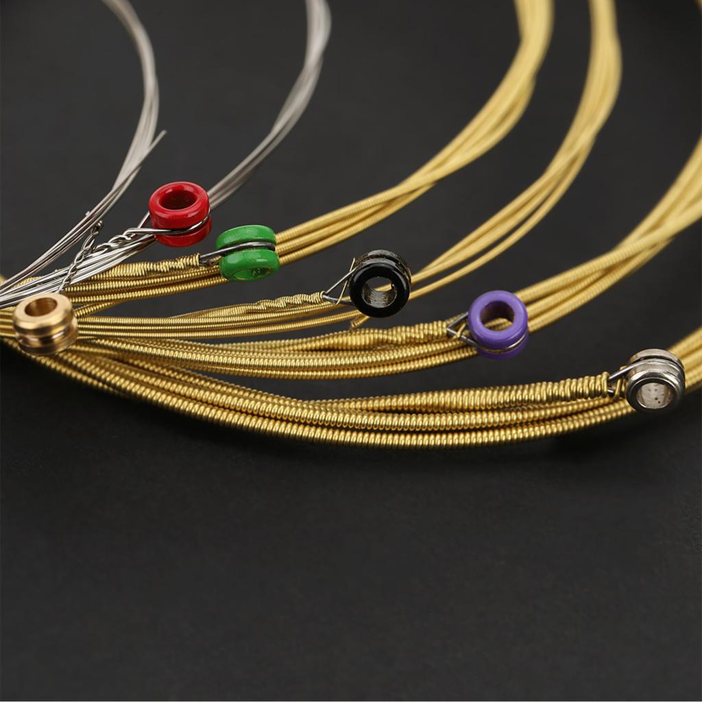 Orphee TX640 6pcs  Acoustic Folk Guitar String  Set (.012 .053) Phosphor Bronze Medium Tension