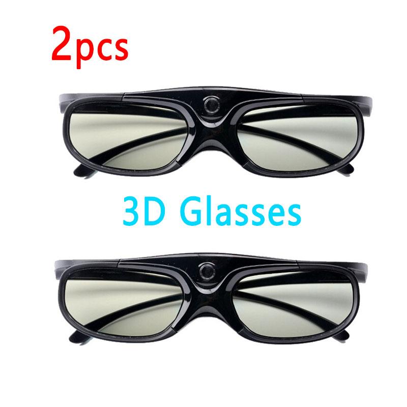 

2 шт. Активні затворні 3D-окуляри Для Xgimi Z3/Z4/Z6/H2 Nuts G1/P2 96-144 Гц Універсальні акумуляторні BenQ Acer DLP LINK Проектор