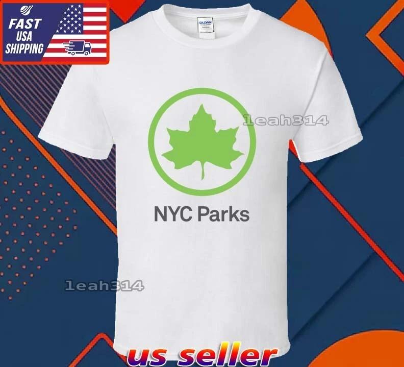 New Shirt NYC Parks Logo T-Shirt Funny American Usa Unisex Size S-5XL L