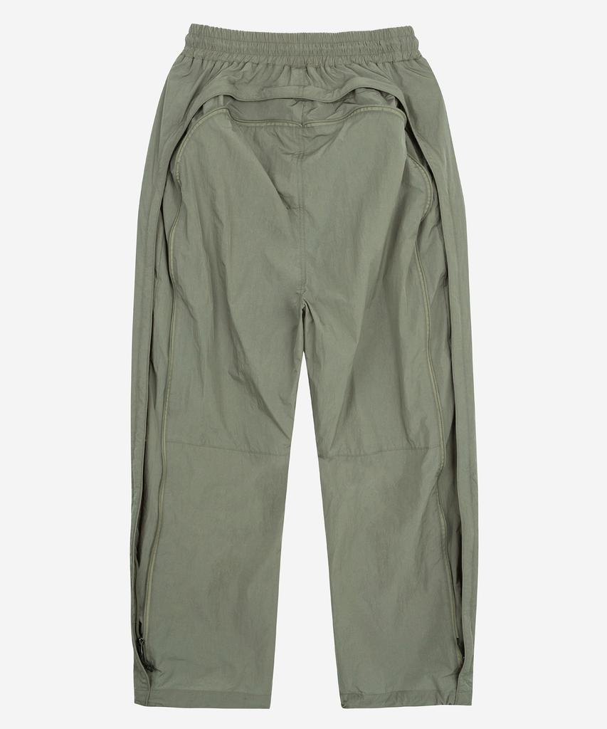 PUBLICFIGURE Transform Nylon Track Pants_Sage Green