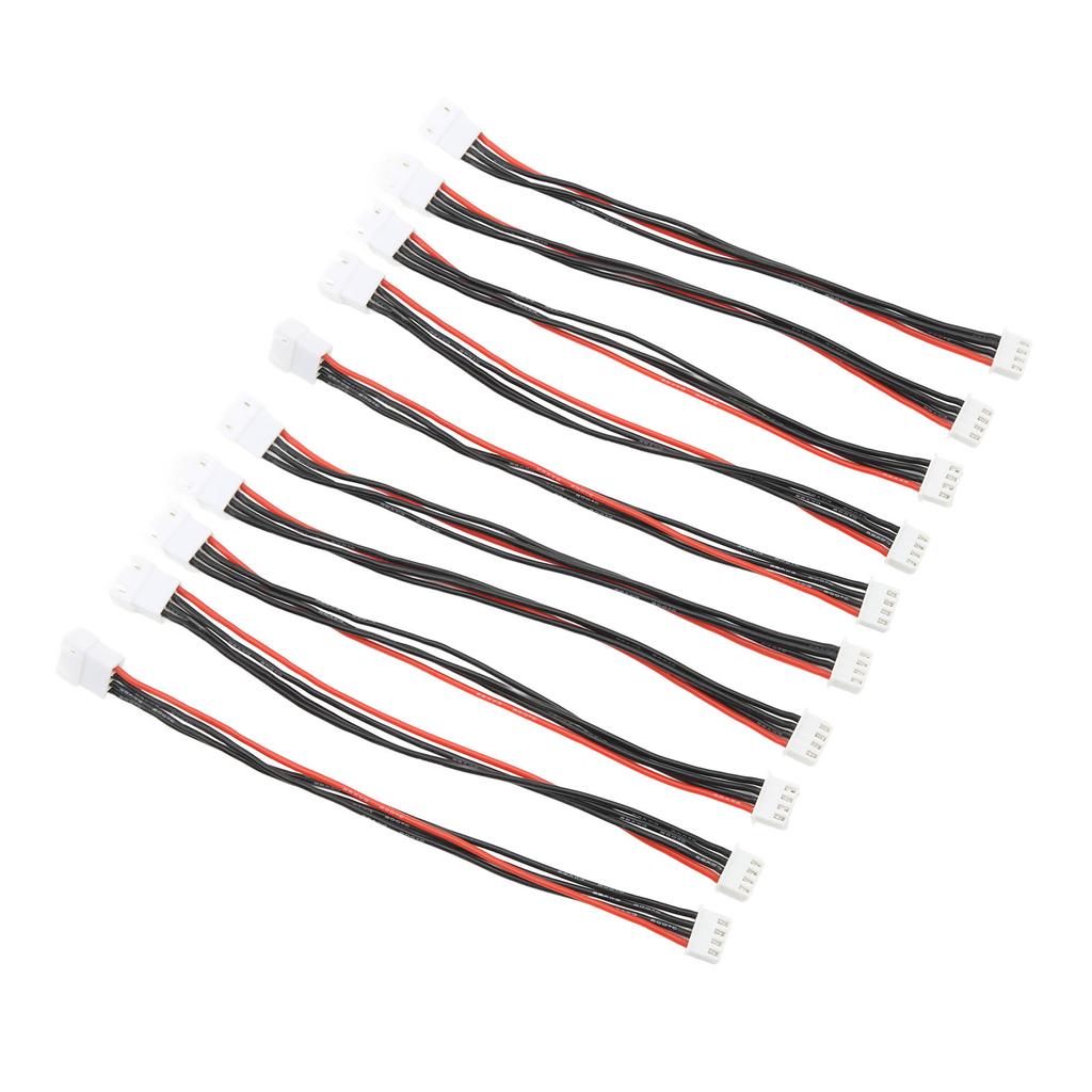 10PCS Balance Plug Extension Wire 15cm Double End Balance Charging Cable for Model Aviation