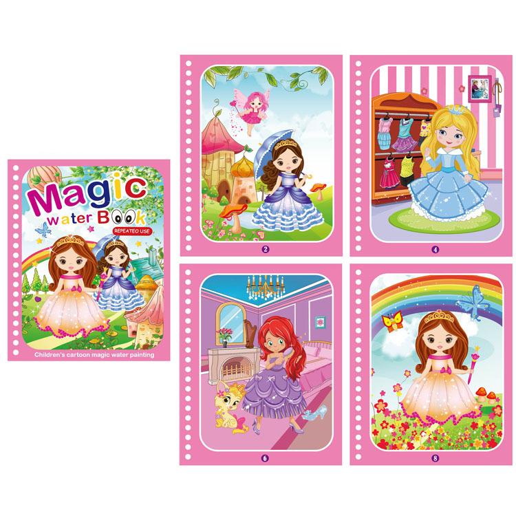 Kids New Magic Water Drawing Books Coloring Books Painting Toys For Kids Birthday Christmas New Year Gift For Boys And Girls