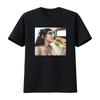 LIMITOWANY T-shirt Mia Khalifa Star Eating Sandwich Dostępny w rozmiarach M do 2XL streetwear Wszechstronny