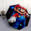 1pz Ombrello Automatico Apri/Chiudi Avventura Cartone Animato Mario Ombrello da Viaggio Compatto, 8 Stecche Robuste, Perfetto per Donne e Uomini   a0923192