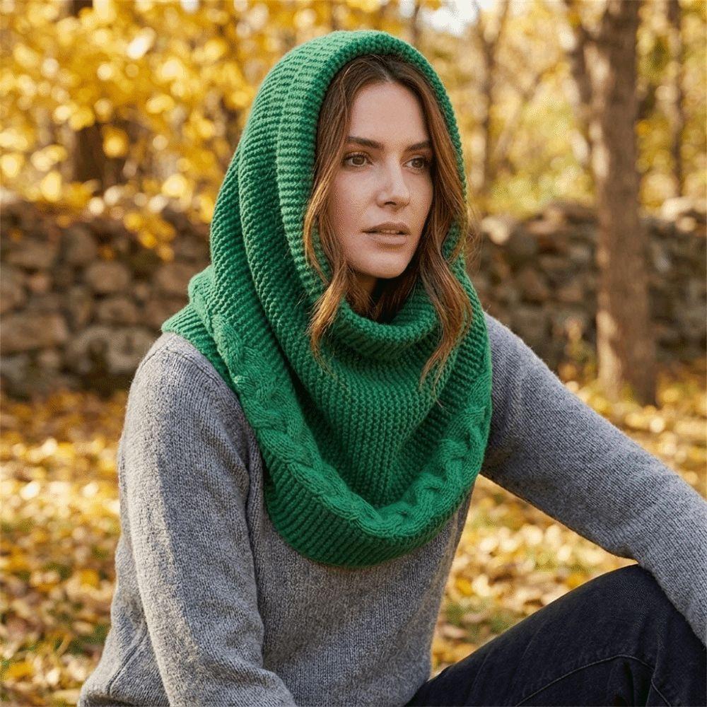 Multifunktionaler Rollkragen Schlauchschal Gestrickte Nackenbedeckung Schicker Nackenschutz Täglich