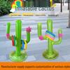 Inflatable PVC Cactus Ring Toss Game Toy
