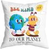 Sunflower message printed pillowcase bedroom living room sofa home decoration gift for my daughter letter cushion cover