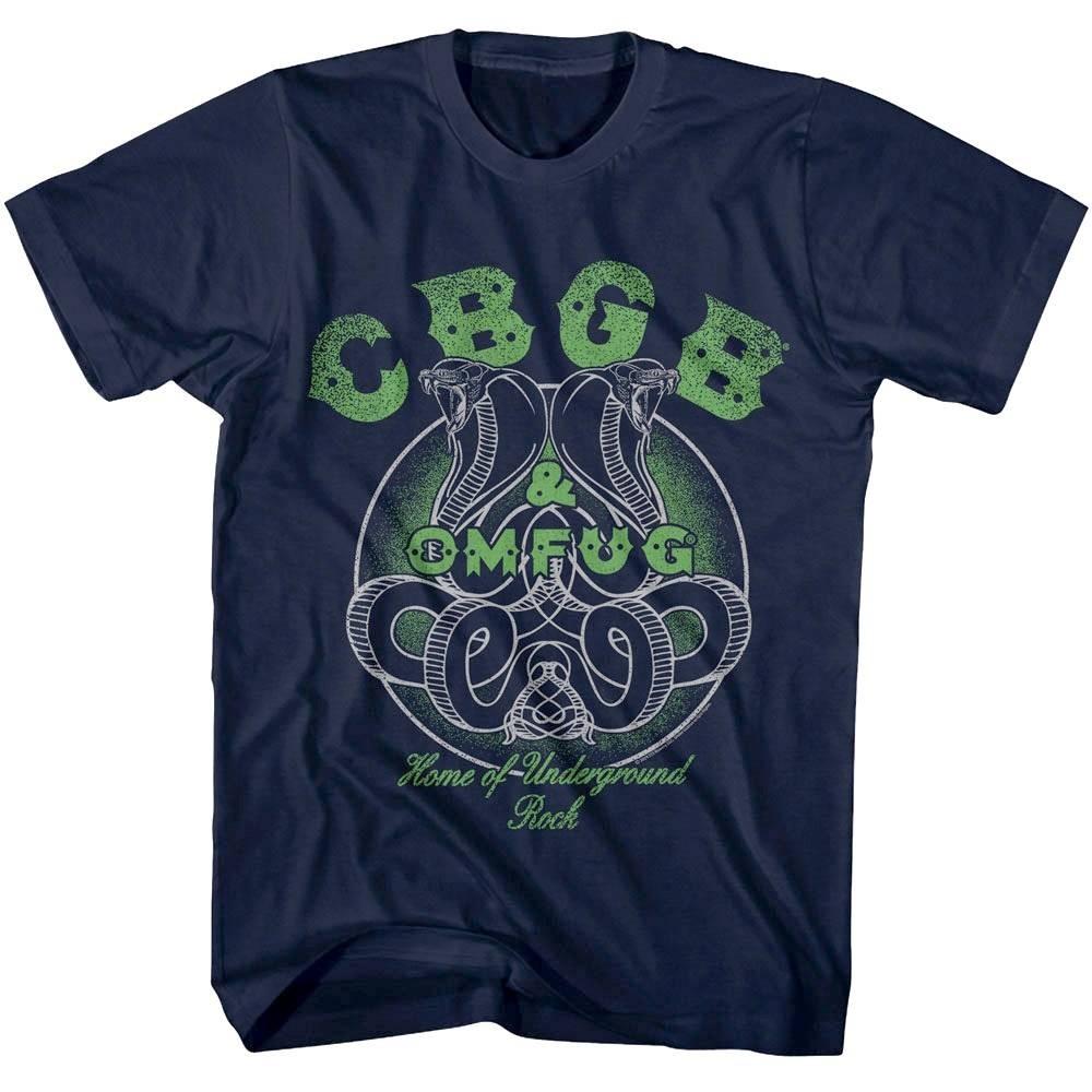 

CBGB Spitting Cobras Men s T Shirt 2XL