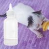 Kitten Feeding Bottle 120ml Pet Feeder Container Newborns Pets Puppy Feeding Pacifier Bottles For Walking Kitten Rabbits Hamster