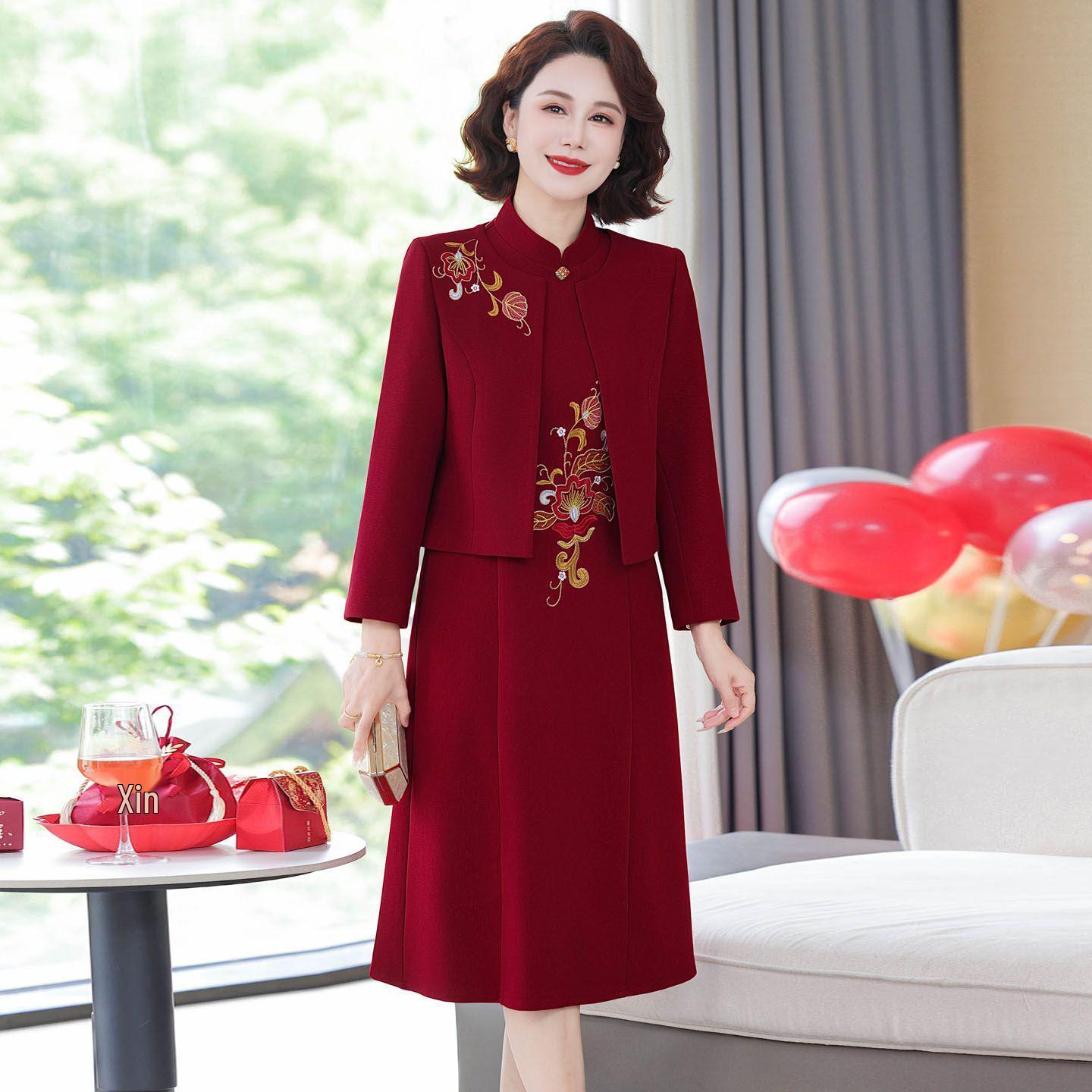 

Комплект з двох предметів для весільного банкету матері Сі Попо 2025 XL for 45-52.5 kg Premium Quality