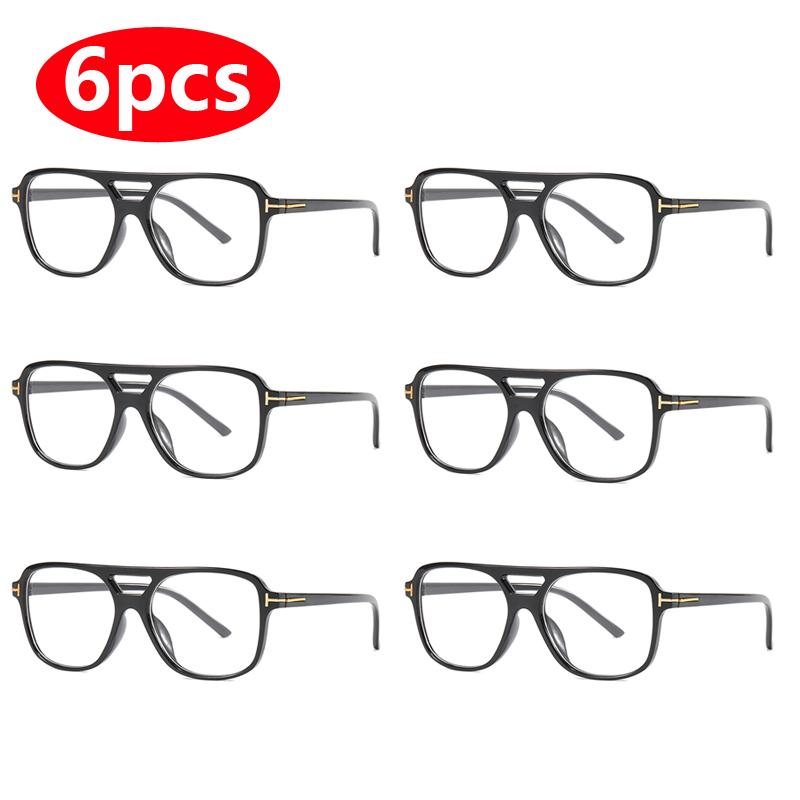 

Модные оправы для очков-авиаторов женские с двойной переносицей, оверсайз, квадратные очки, классический брендовый дизайнерский аксессуар, защита от УФ-лучей UV400