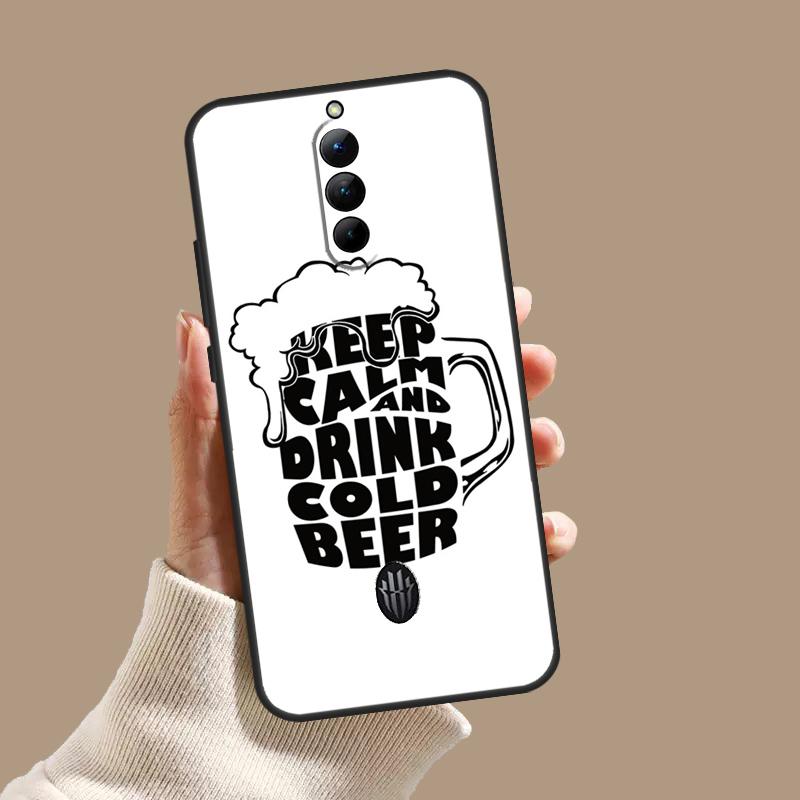 

Men Drink Beer Case For ZTE Nubia Red Magic 10S 9S 8S 8 9 10 11 Pro Plus 5G 6R 6 7 6S 7S Pro 10 Air Cover RedMagic10S Pro Plus