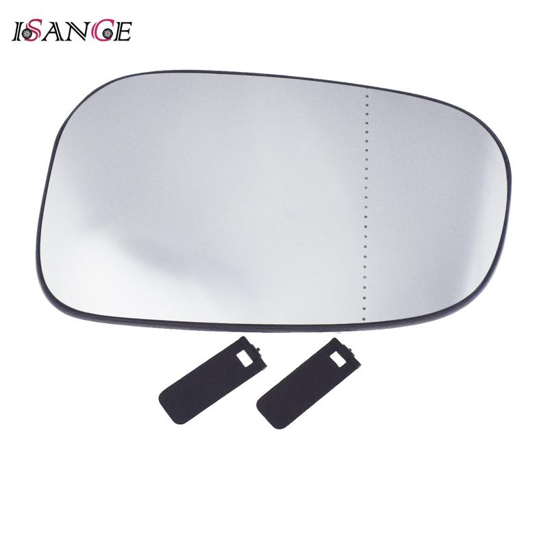 1 Pcs Left Driver or Right Passenger For Volvo S40 S60 S80 C30 C70 V50 V70 Heated Side Rearview Mirror Glass with Backiing Base