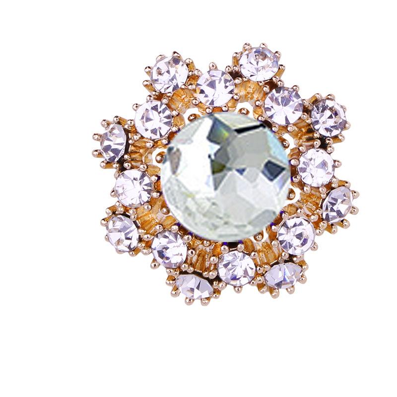 New Fashion Mini Star Brooch Crystal Rhinestone Badge Lapel Pins Men 'S Suit Coat Collar Luxulry Brooches For Women Jewelry Gifts