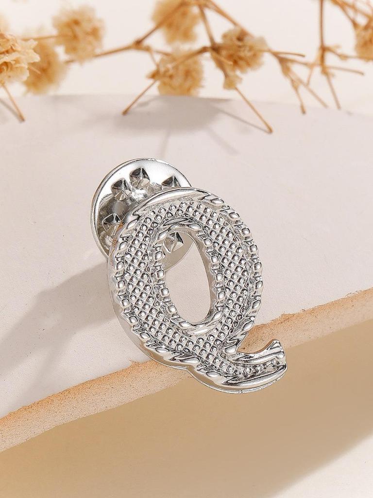 Luxury Alphabet Brooch: Elegant 26-Letter Fashion Pin to Secure Clothing in Style