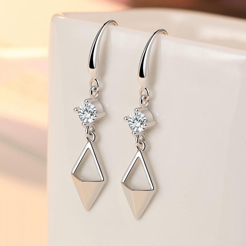 Lindon Copper Alloy Zircon Earrings Drop Earrings For Women Wedding Party Gifts