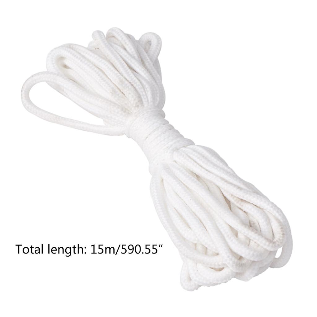 6mm 15m Self Watering Wick Cord for Planter Flowerpot DIY Automatic Slow Release Wicking Device Irrigation System Supply