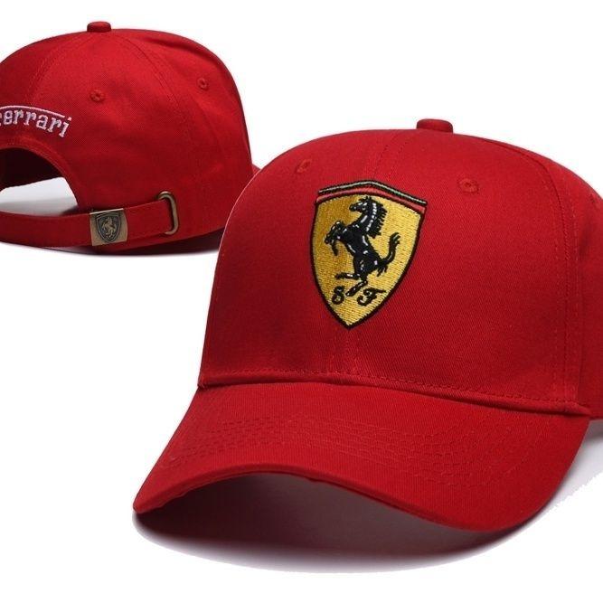 Baseball Cap Embroidery Printing Peaked Cap Men Women Cap Sun Outdoor Summer Sports Hats For Ferrari F488 812 F8 R GTB GTS F355