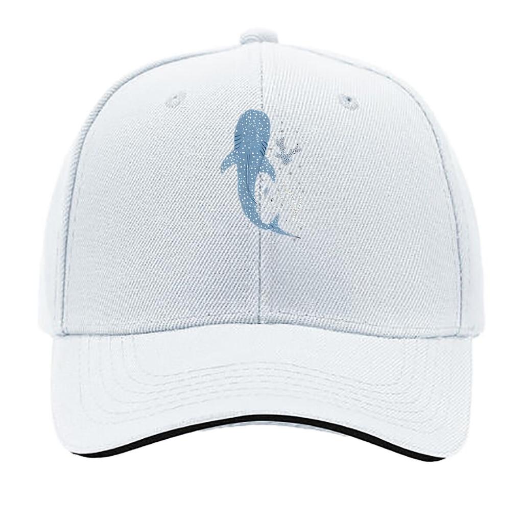 Whale Shark Vinyl Wall Decal Sandwich Baseball Cap