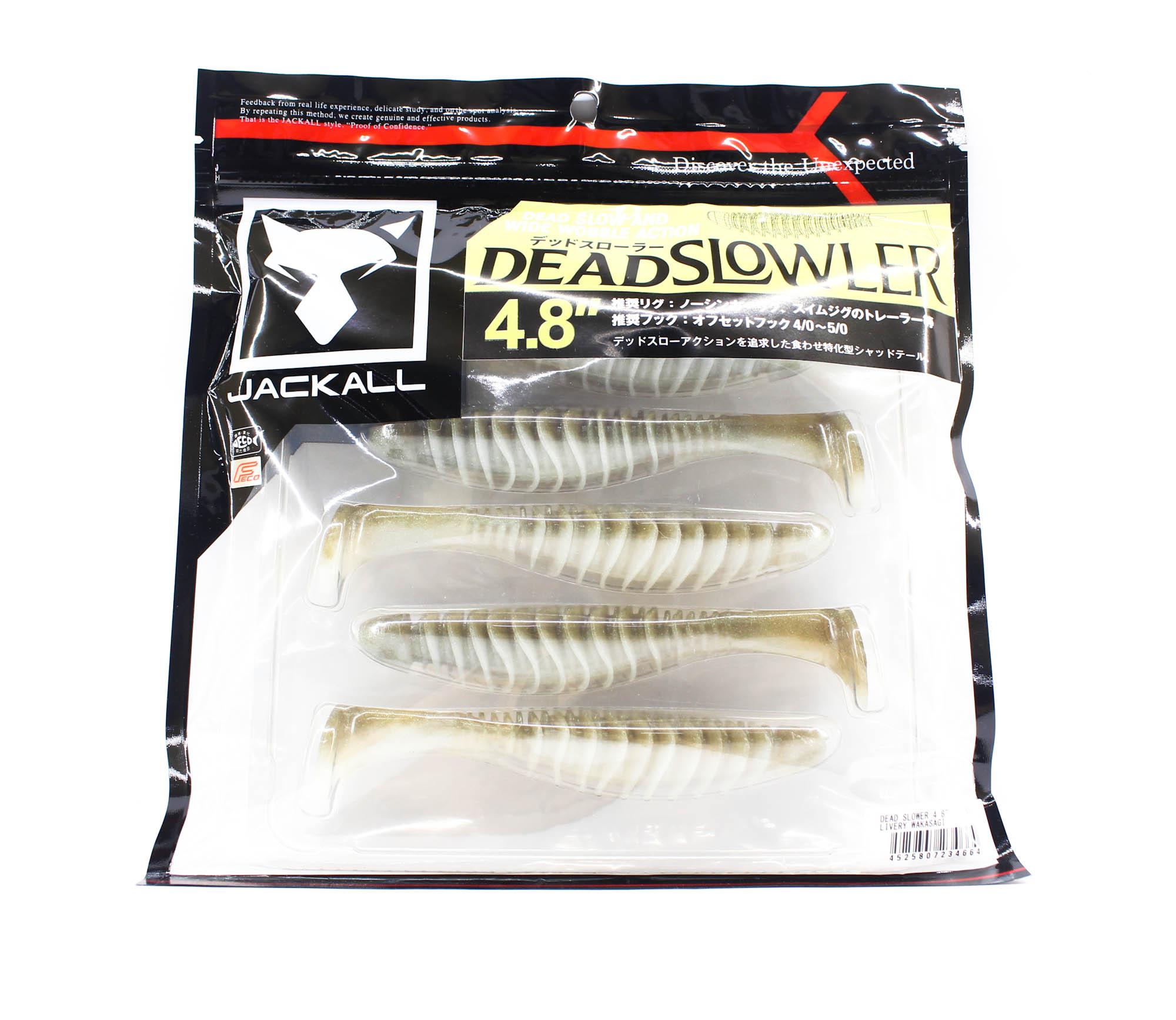 

Jackall Soft Lure Dead Slower 4.8 Inches Livery Wakasagi (4664)