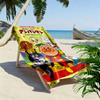 Cute Bread-man Anime 2D Flat Print Beach Towel, Large Soft Quick Dry Towel for Beach Camping SwimmingZSTJ0915322