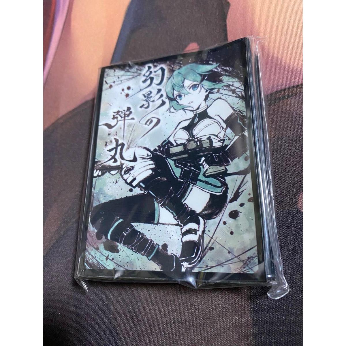 Used SAO Sinon Sleeves 60 pieces Unopened Yu-Gi-Oh Pokemon Card Duema