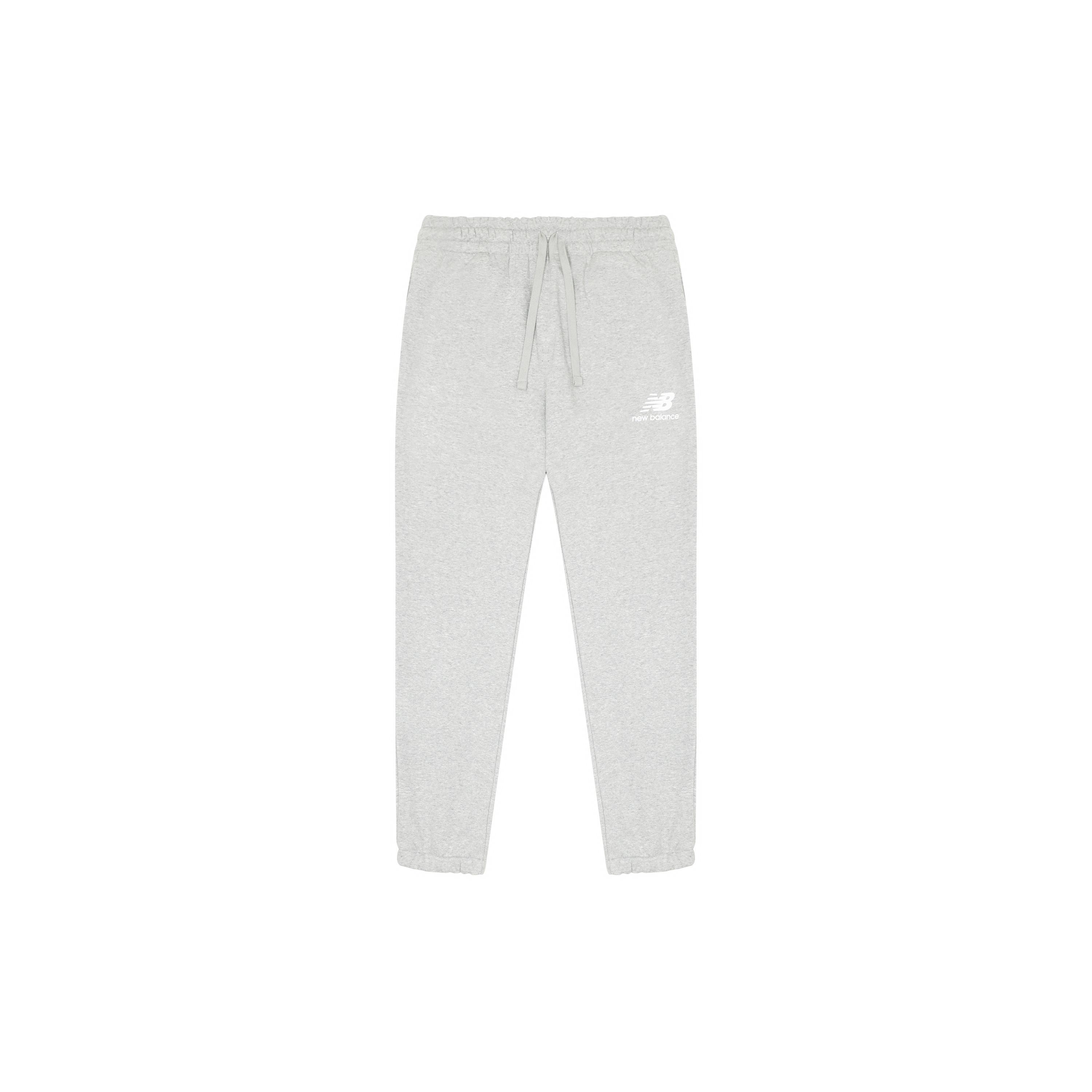 New Balance Essentials Stacked Logo Sweatpants Asia Sizing Grey Men s AMP31539-AG XL