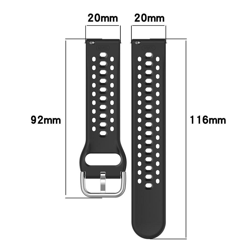 Original Silicone Watchband For Huami Amazfit Active 2 Sport Breathable Bracelet Correa Band Amazfit Active2 Strap Accessories