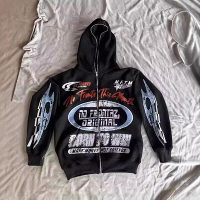 European and American Cartoon Print Y2K Retro Street Trend Men's and Women's Hoodies