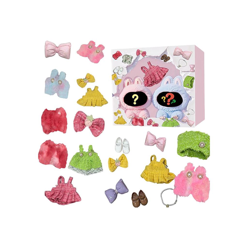 Doll Clothes, 12-piece Set Lottery Children's Gift