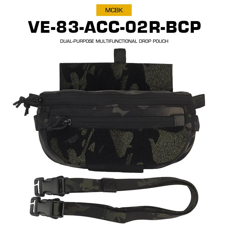 Drop Pouch Hanger Pouch Compacte Buik Dangler Pack Snelontgrendelende Schoudertas Vest Plaatdrager Airsoft Uitrusting