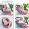 Body Pillow for Pregnant Cool To the Popular Maternity Nursing Fluffy Enveloping Side Pregnancy Gift with Removable Cover C-Shaped Women, Touch,