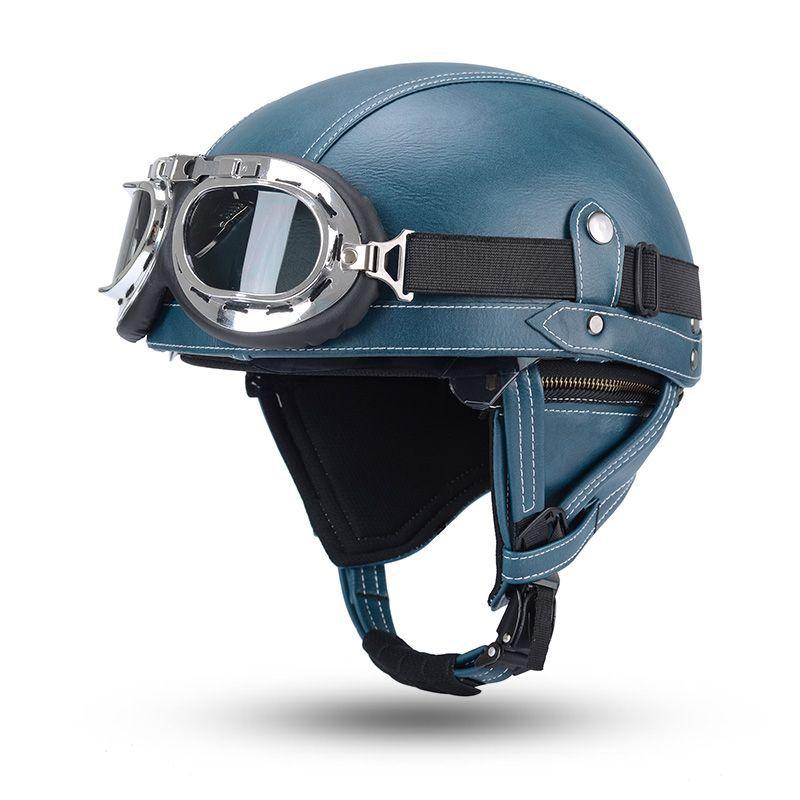 

Ретро шлем мотоциклетный шлем ковш мотоцикл американский шлем для езды на электрическом велосипеде мужской ретро круизный автомобиль индивидуальный шлем XL(60-61)