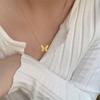 Collier papillon minimaliste français, design idyllique esthétique féminin, tempérament haut de gamme, bijoux simples de niche